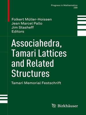 cover image of Associahedra, Tamari Lattices and Related Structures